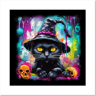 VIBRANT VISIONS (CRAFTY KITTY) Posters and Art